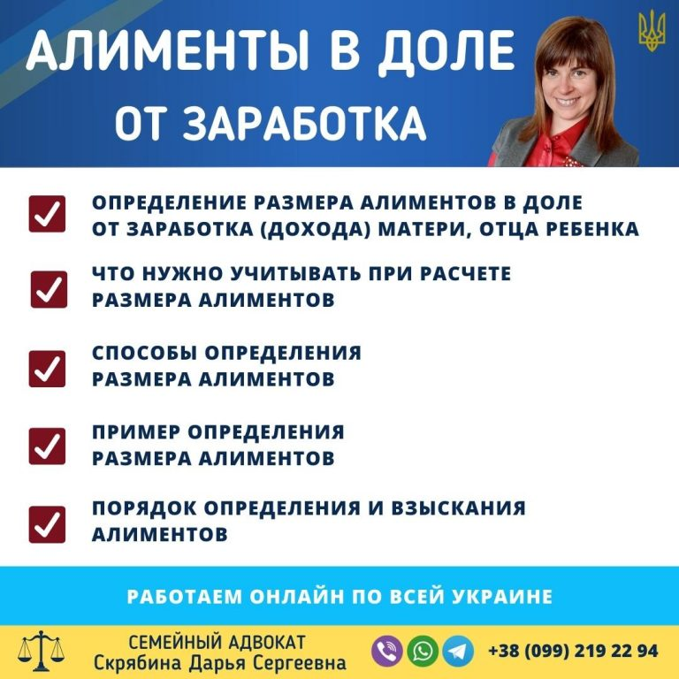 инфографика алименты в доле от заработка расчет выплат от дохода родителей и порядок взыскания алиментов