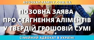 Позовна заява про стягнення аліментів у твердій грошовій сумі