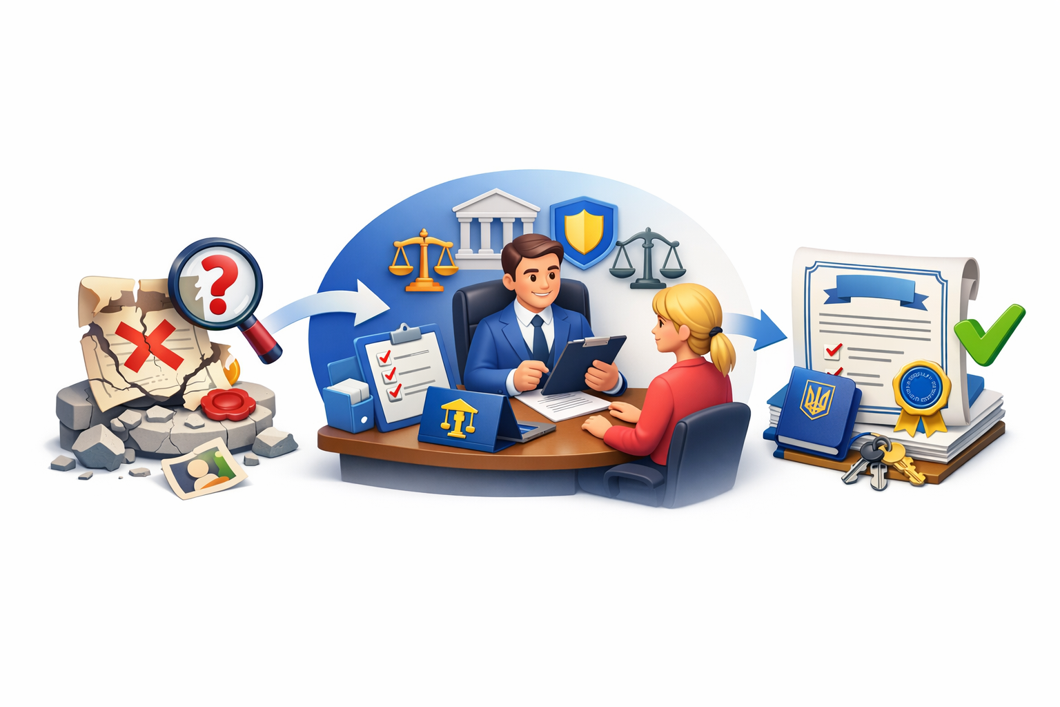 Дублікат свідоцтва в Україні через адвоката оформлення документів онлайн