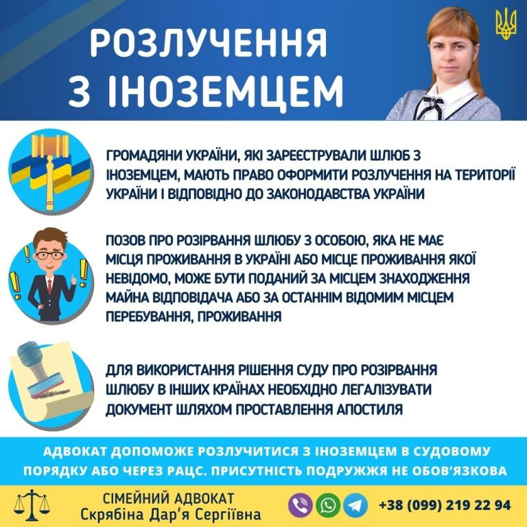 Розлучення з іноземцем в Україні — процедура розірвання міжнародного шлюбу
