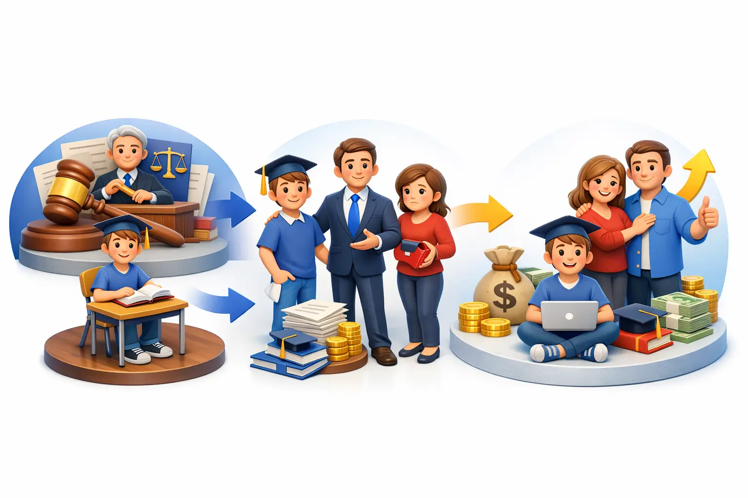 Аліменти після досягнення дитиною 18 років — допомога адвоката Аліменти після досягнення дитиною 18 років на період навчання