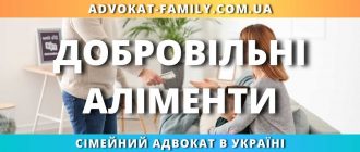Добровільні аліменти на дитину домовленість батьків фінансова підтримка