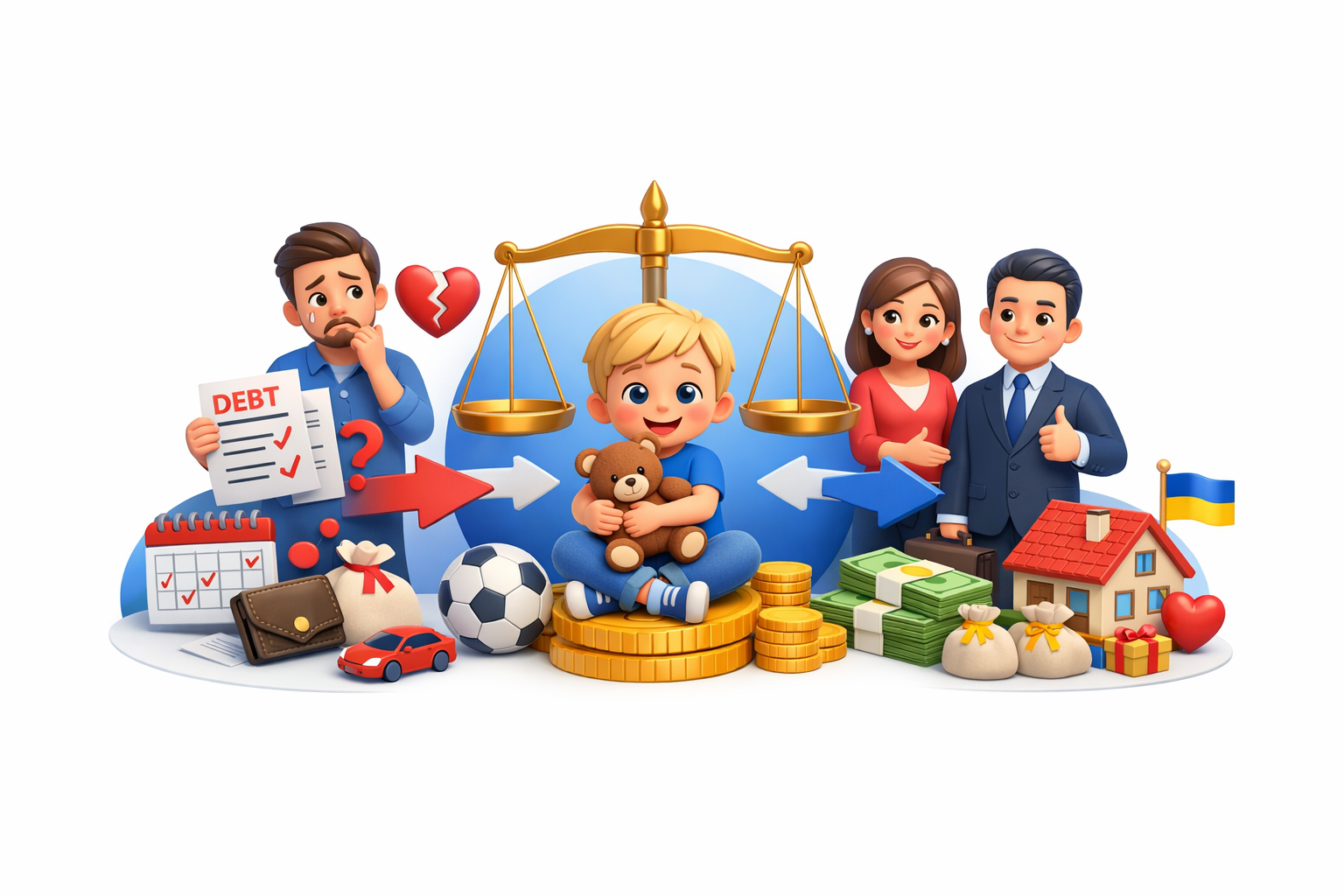 Аліменти в Україні порядок стягнення виплат на дитину через суд або добровільно