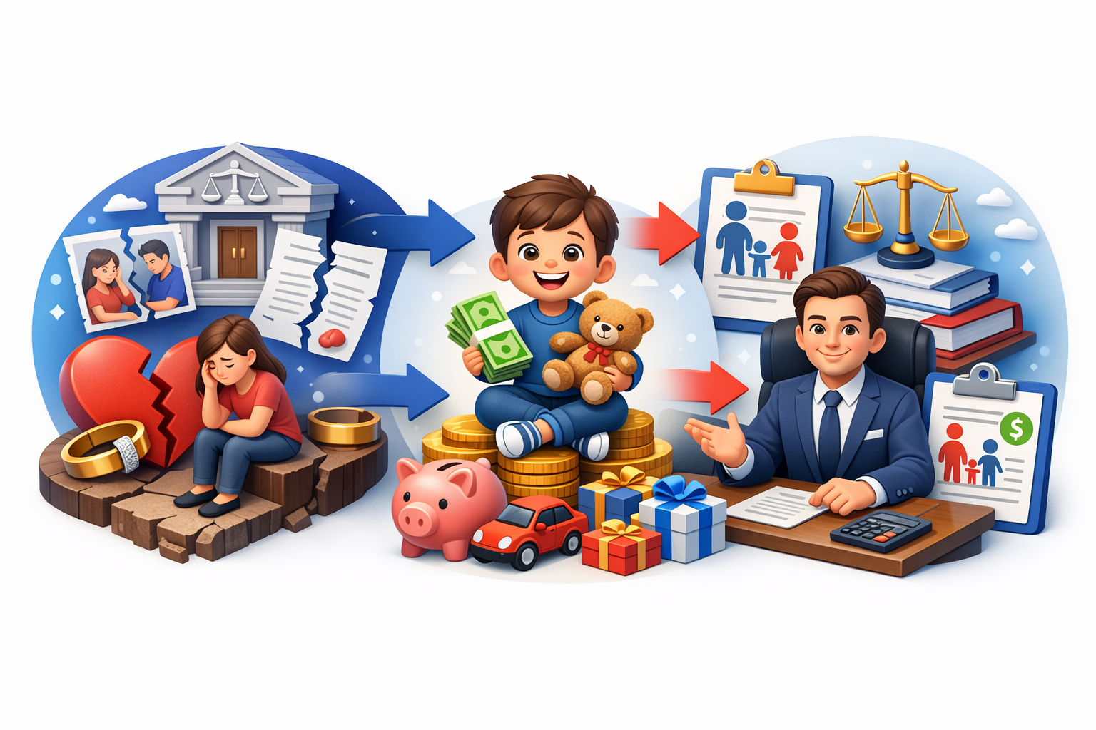 Заява на розлучення і аліменти подача через суд дитина виплати документи