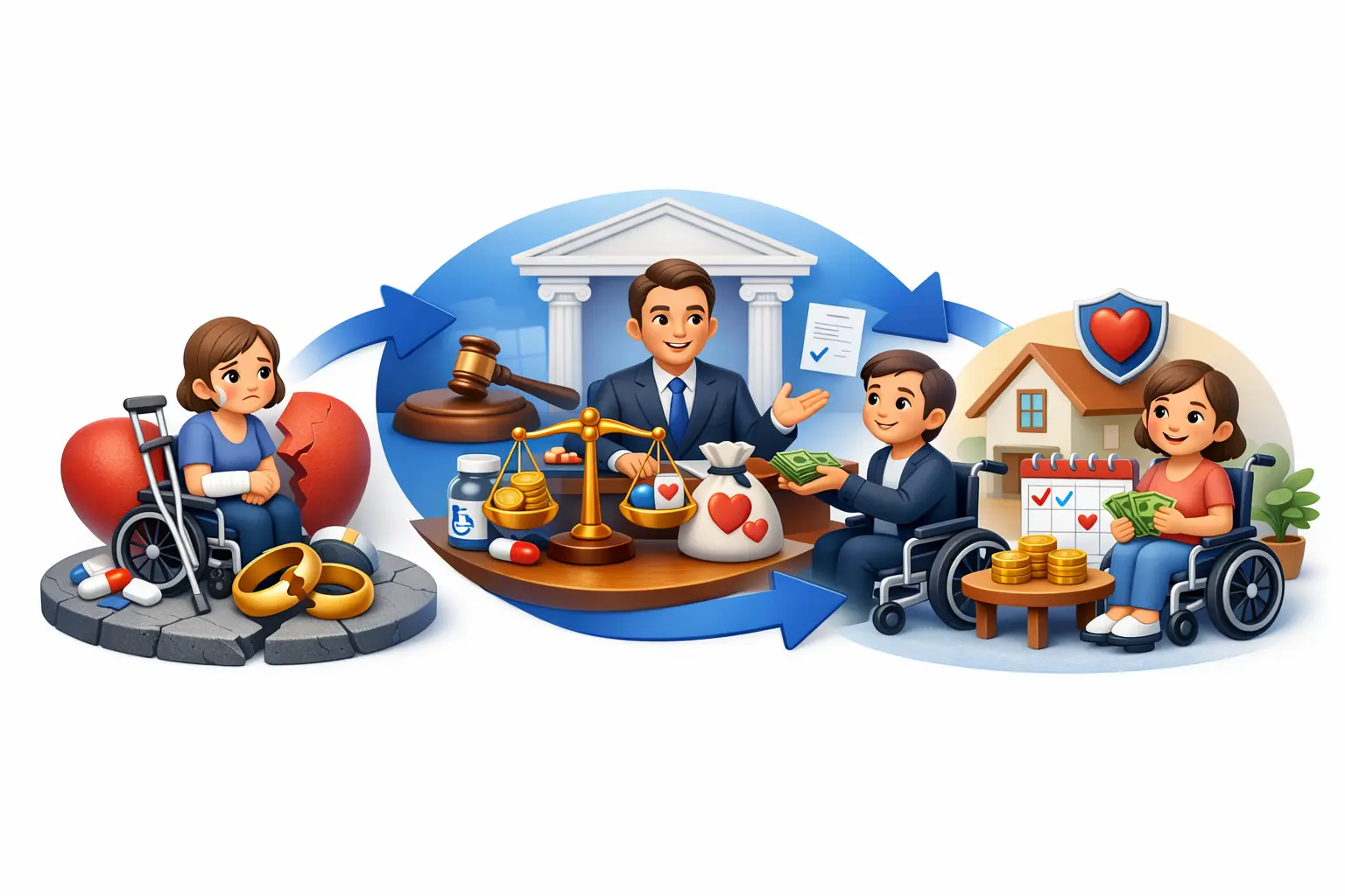 Аліменти подружжю інвалідам порядок стягнення фінансова допомога після розлучення