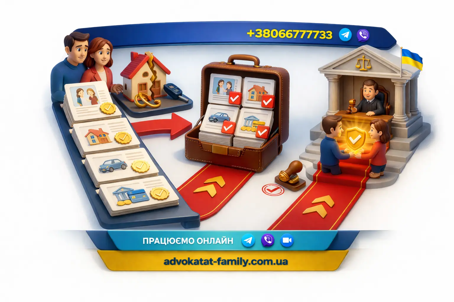 Документи в суд на поділ майна перелік та підготовка до подачі