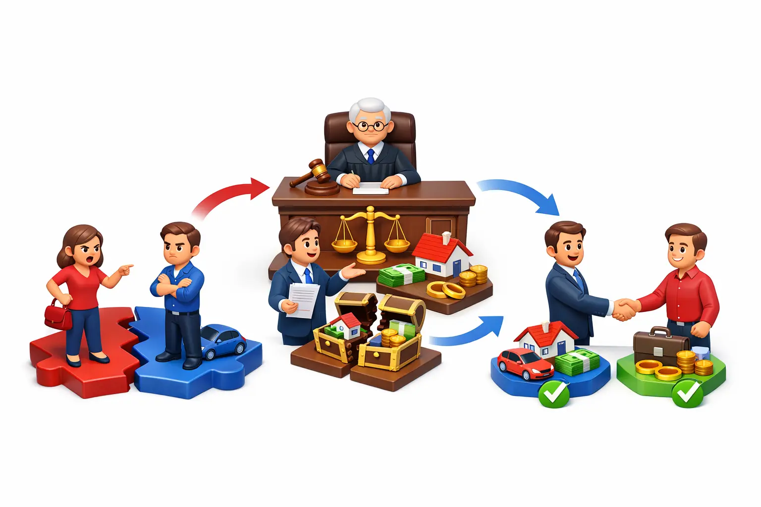 Позов про поділ майна подружжя в суді розподіл квартири грошей і майна через суд