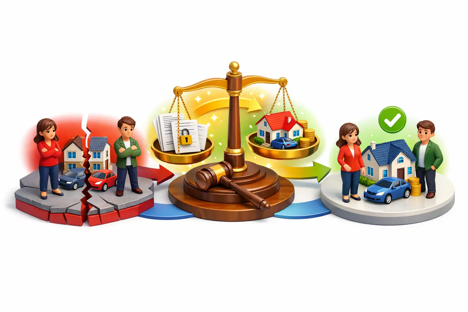 Визнання майна спільним при розлученні поділ майна подружжя через суд