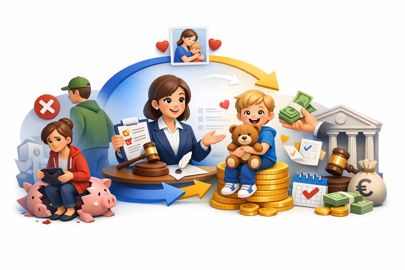 Заява про стягнення аліментів подання через суд дитина фінансова допомога рішення суду