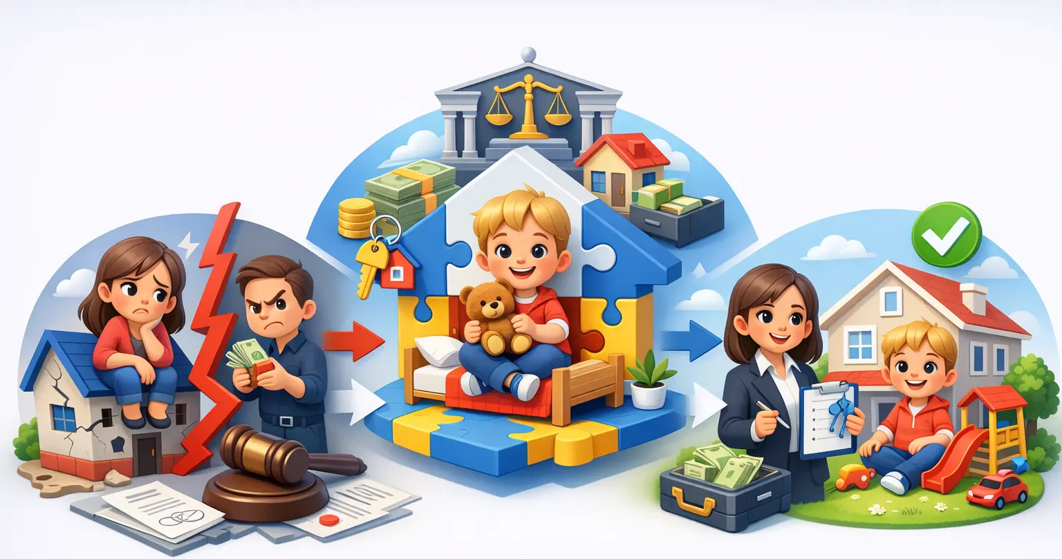 Житлові аліменти на дитину забезпечення житлом через суд та допомогу адвоката