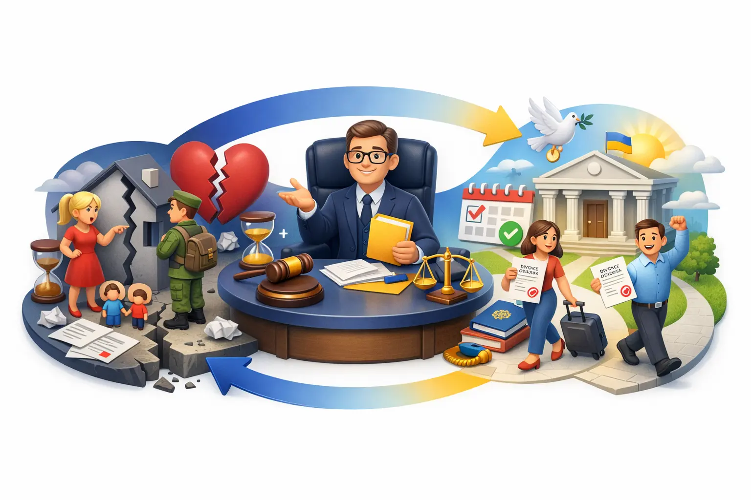 Як розлучитися в односторонньому порядку через адвоката онлайн