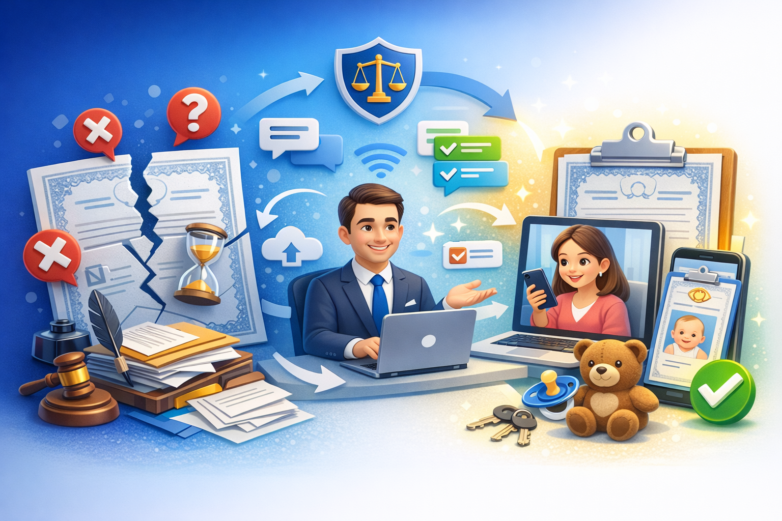 Відновити свідоцтво про народження онлайн через адвоката в Україні