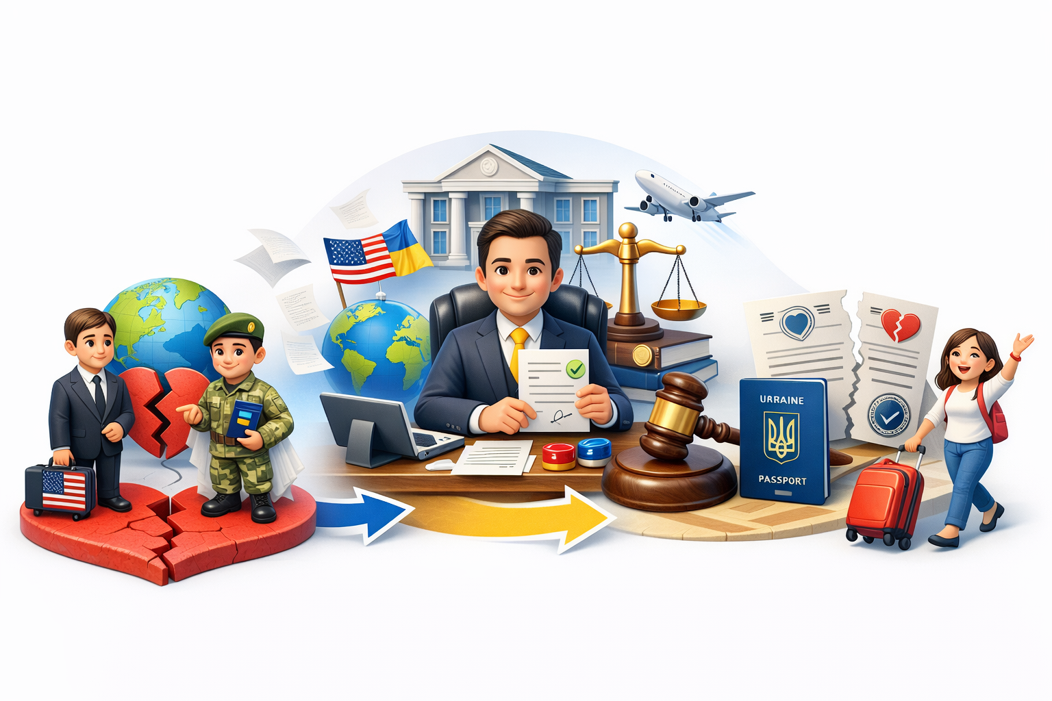 Порядок визнання рішення суду про розірвання шлюбу з іноземцем в Україні